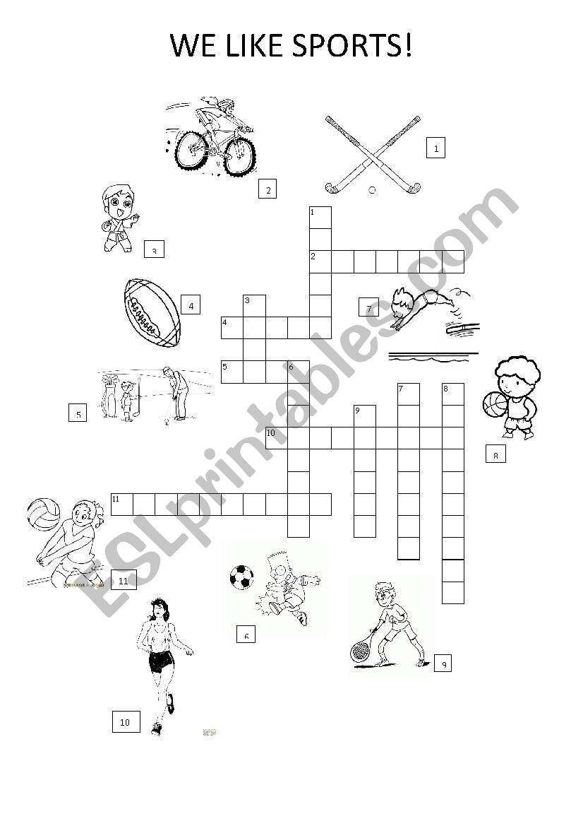 SPORTS worksheet