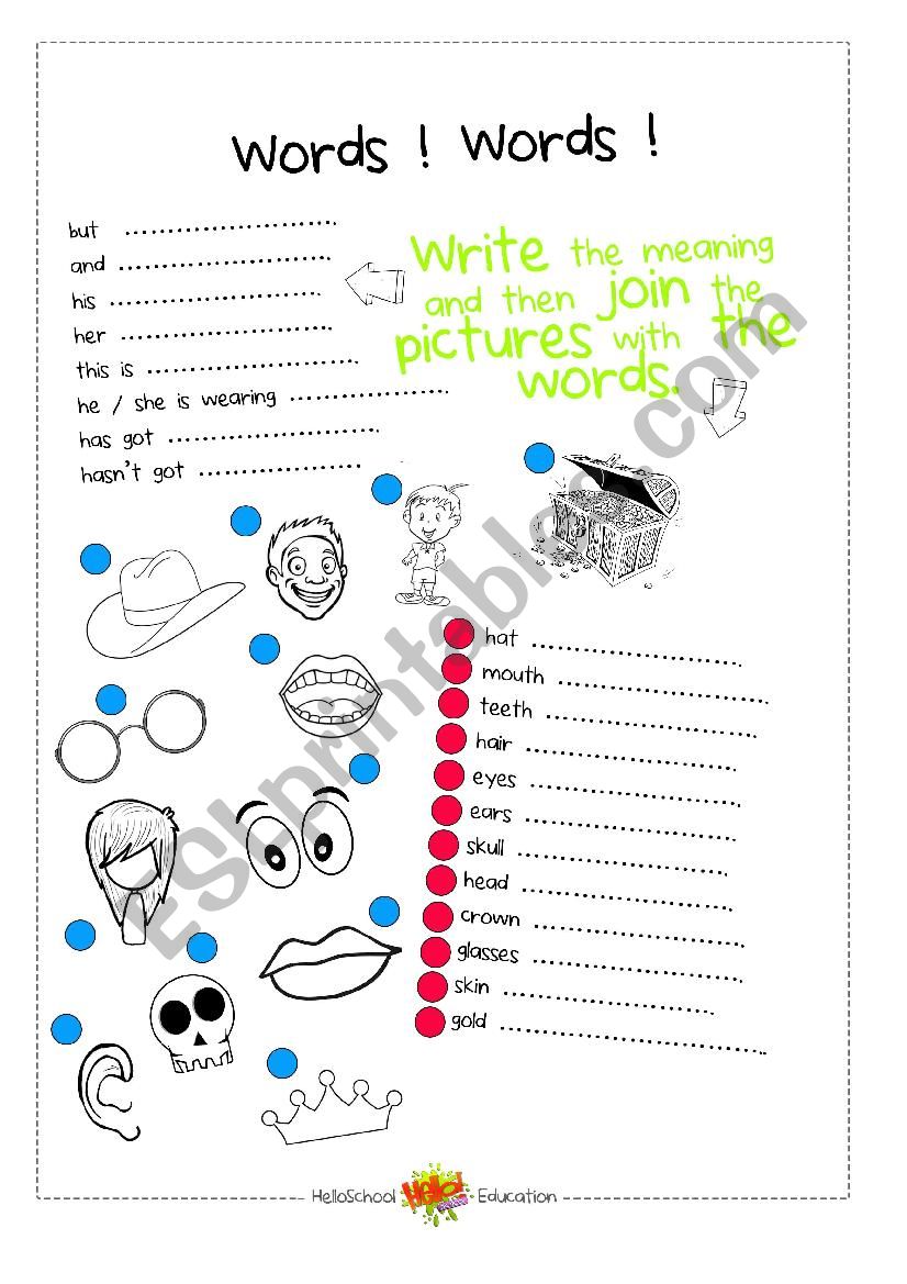 Family Part 2/5 worksheet