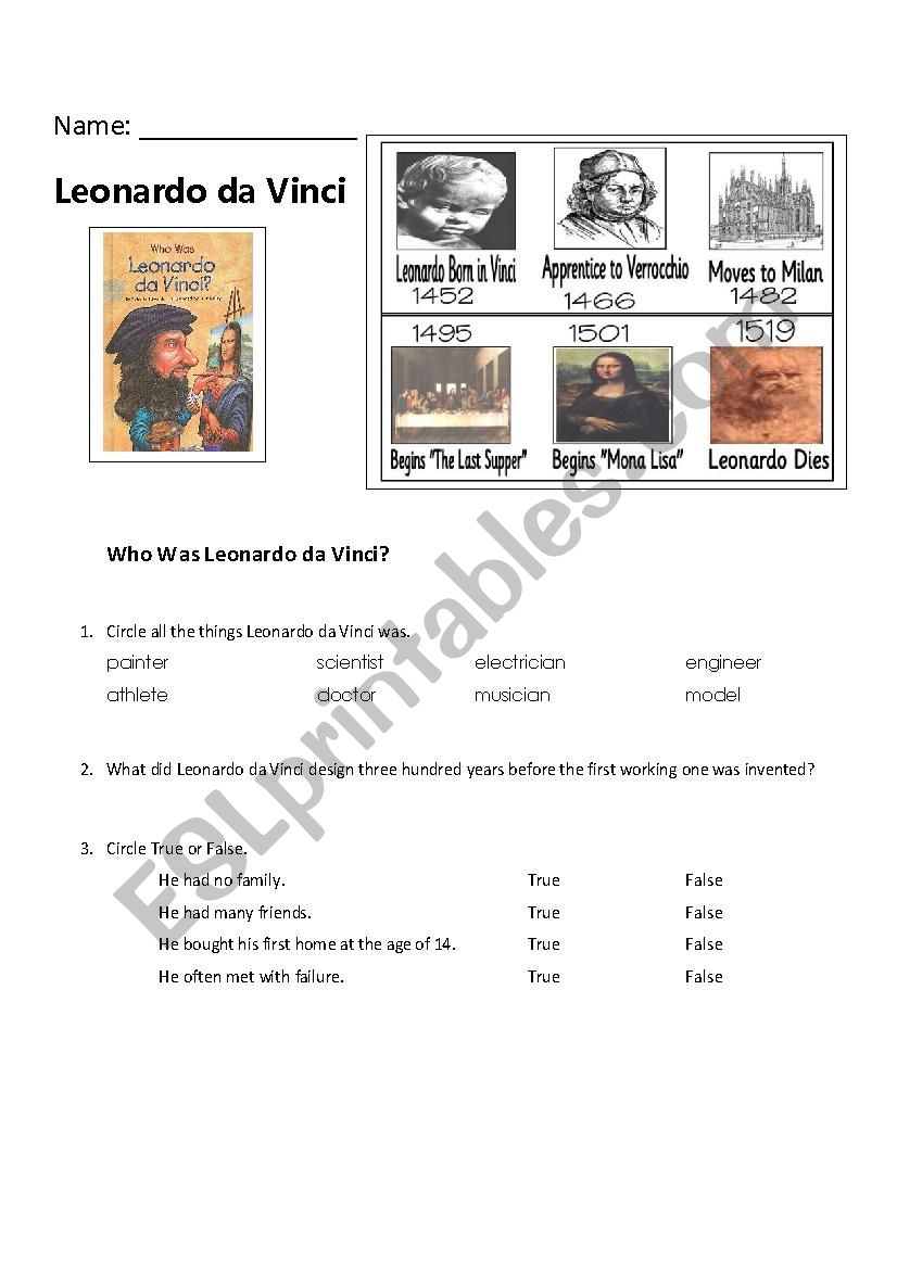 Who was series Leonardo da Vinci
