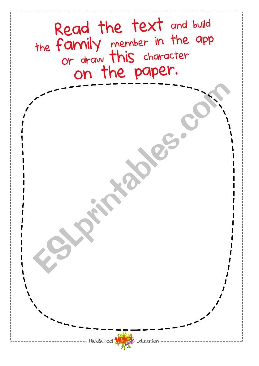 Family Part 5/5 worksheet