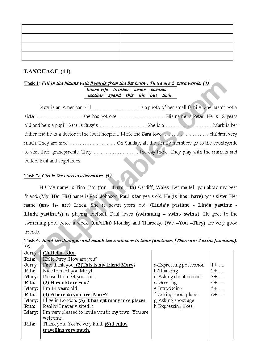 7 Test 1 2016-2017 worksheet