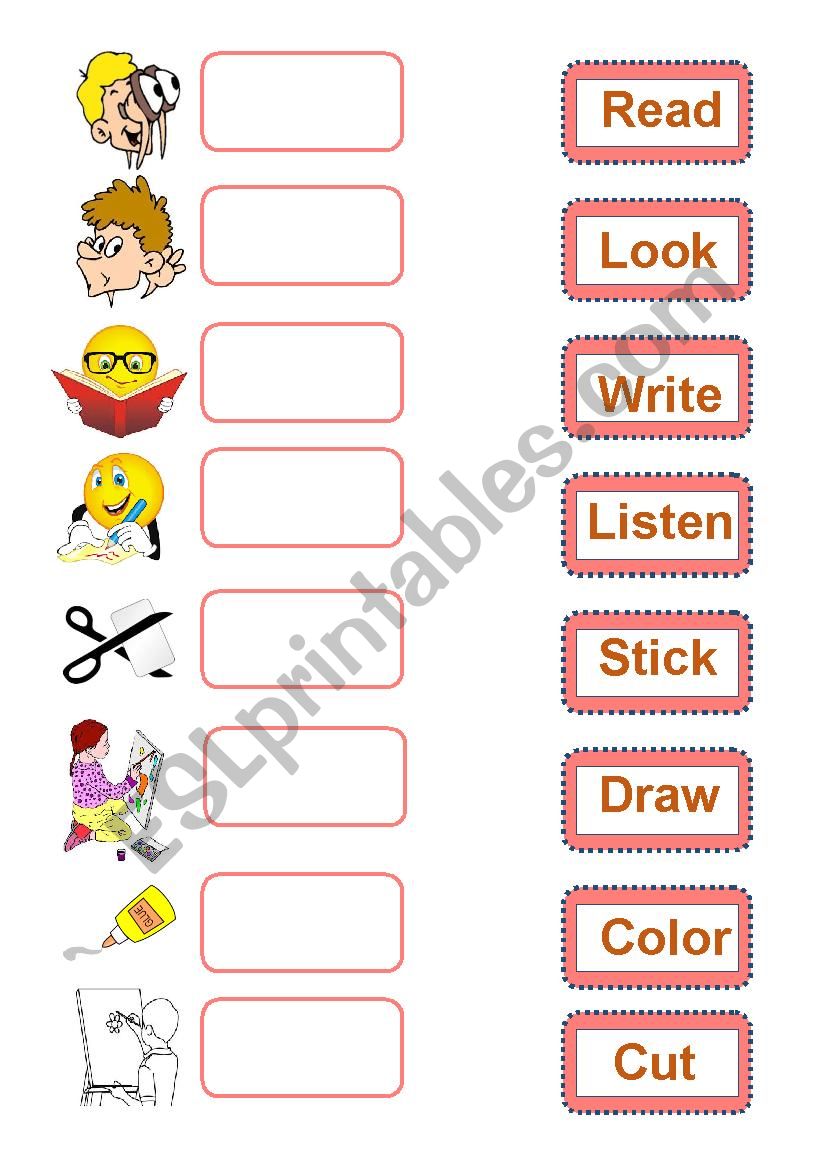 Classroom Instructions worksheet