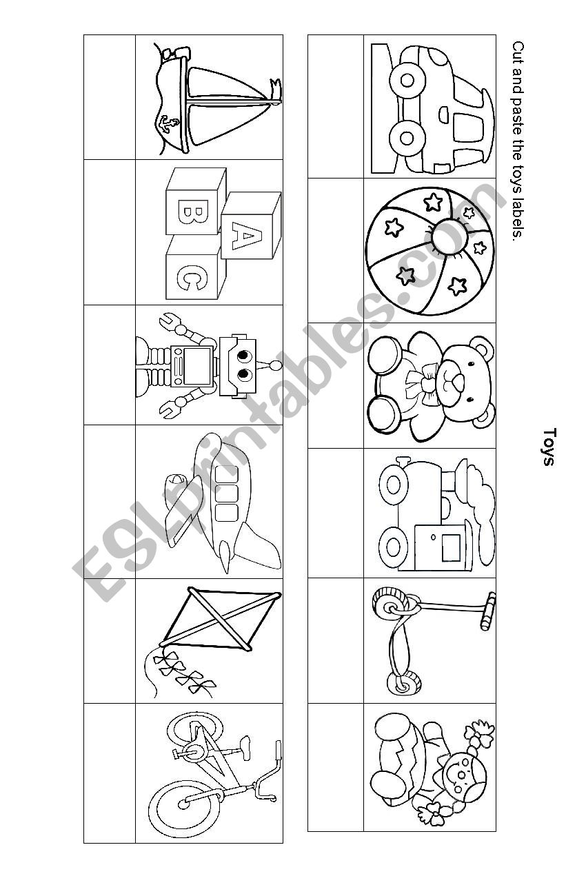 Toys  worksheet