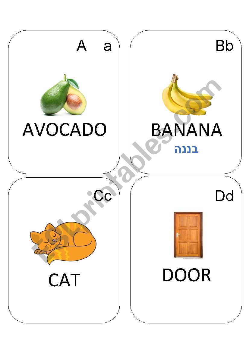 abc_flash_cards worksheet