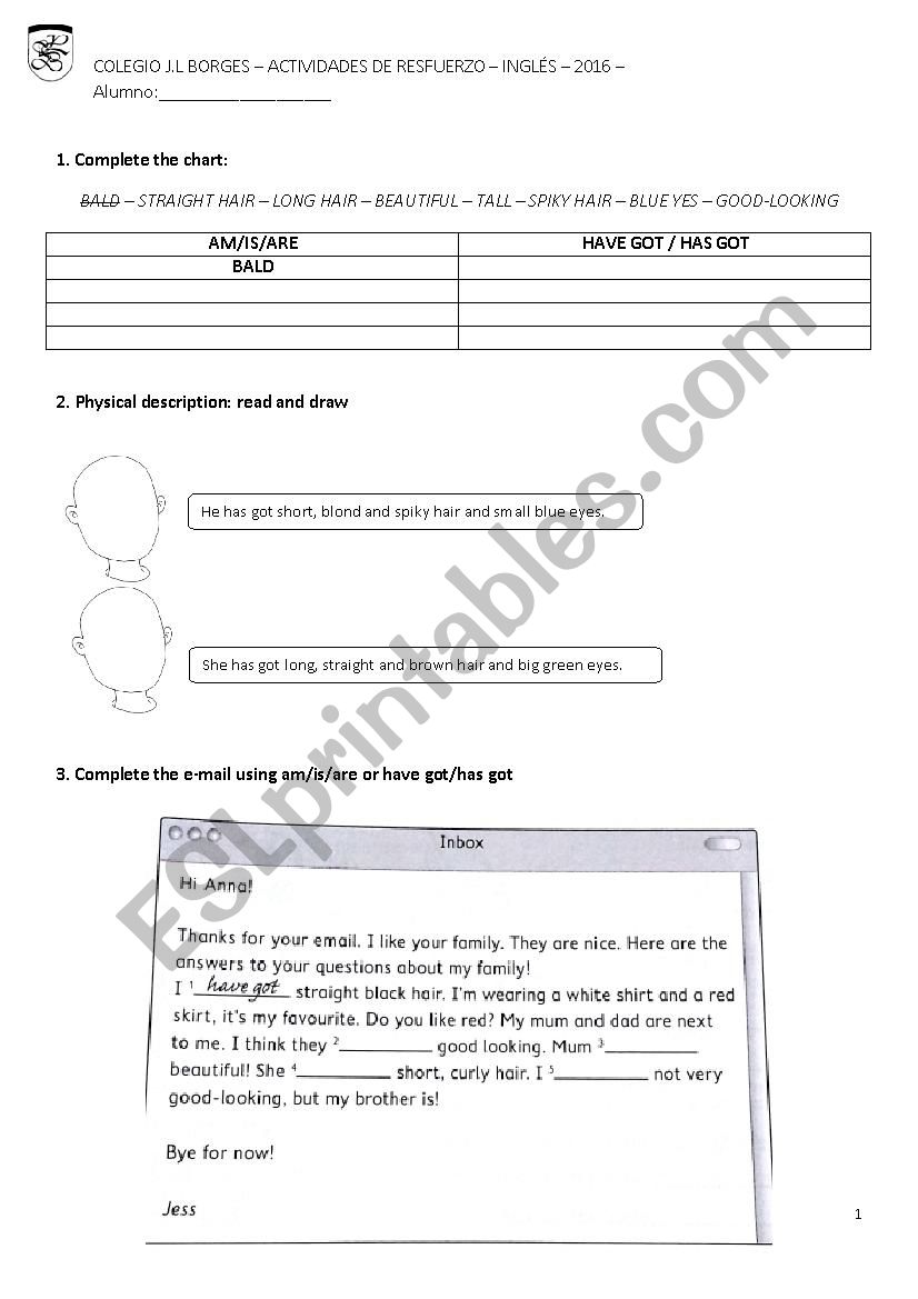 PRACTICE worksheet