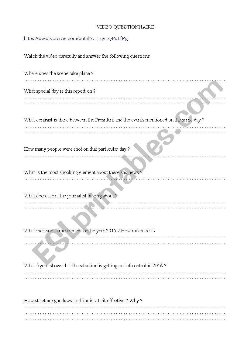 gun violence in chicago worksheet