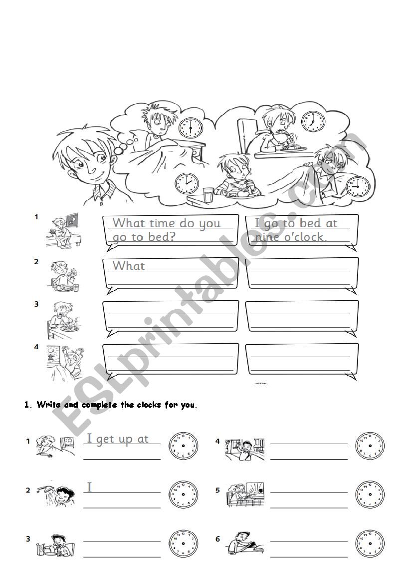 simple present worksheet