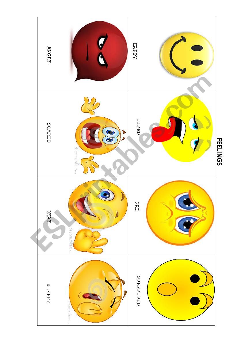 feelings worksheet