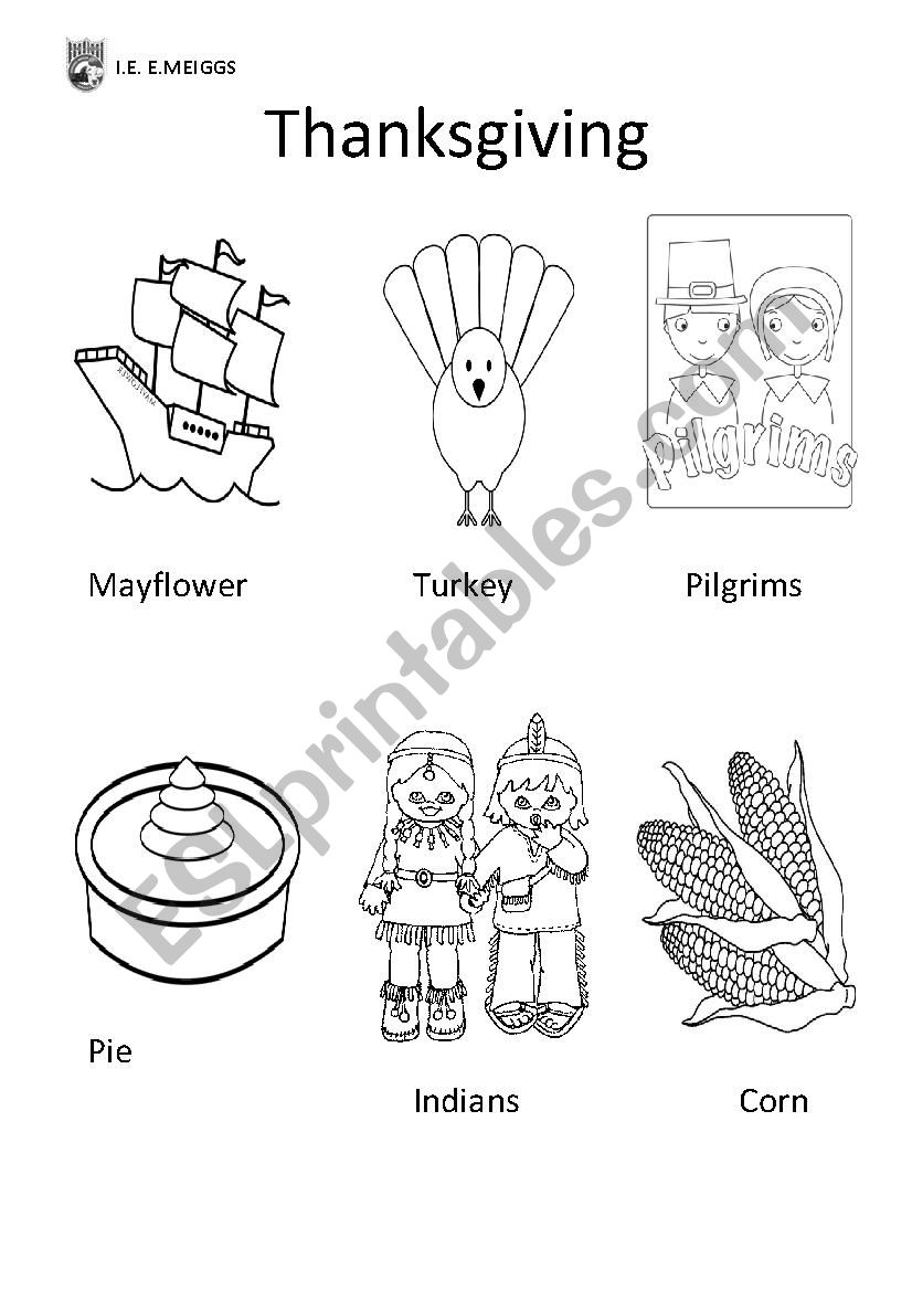 Thanksgiving worksheet