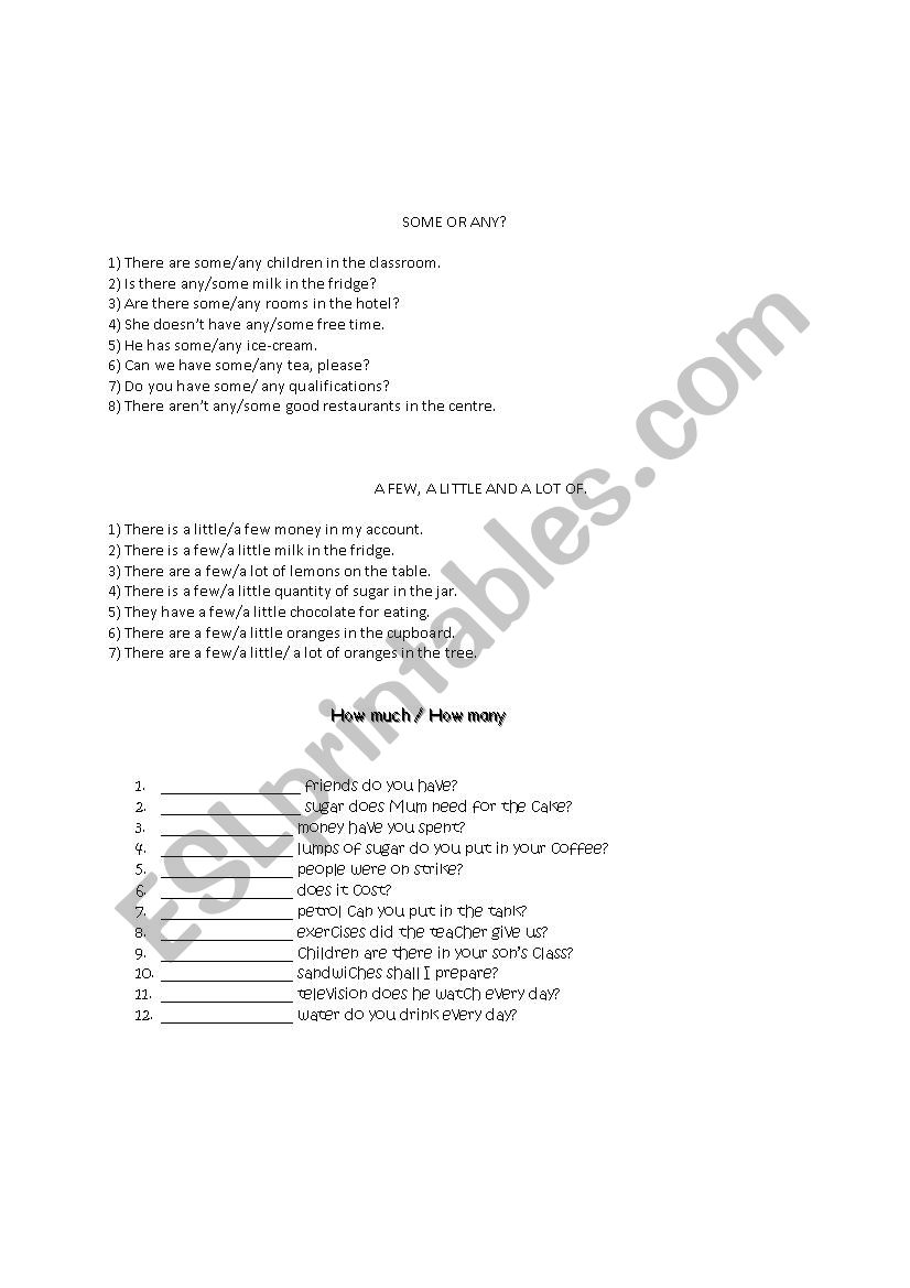 some-any worksheet some-any worksheet