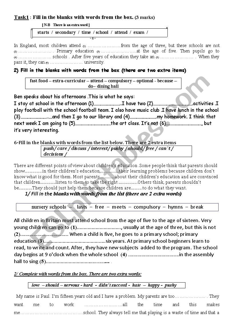 rewiew module two worksheet