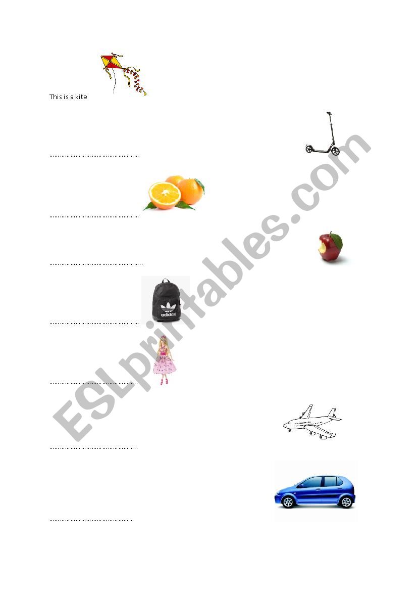 this/that  worksheet