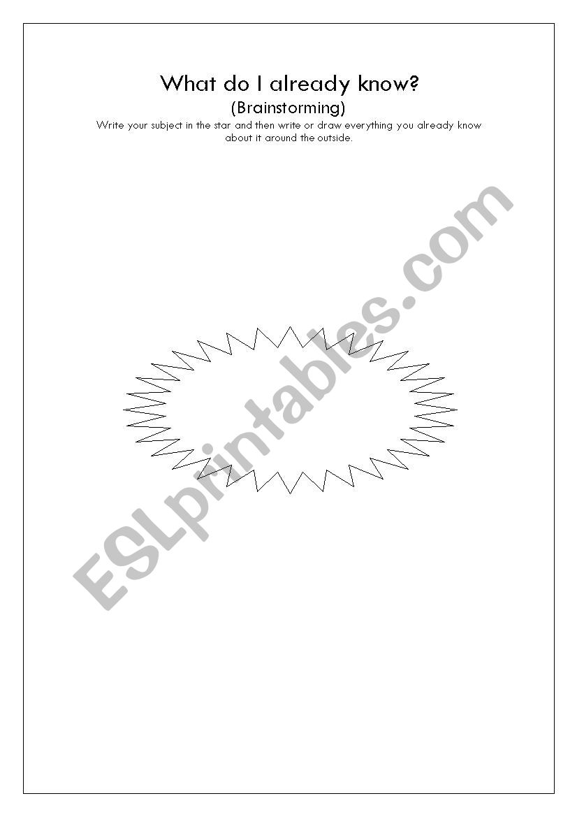 Action Learning worksheet