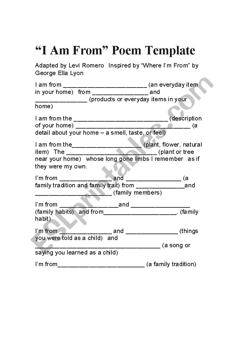 where-i-m-from-template-esl-worksheet-by-patacones
