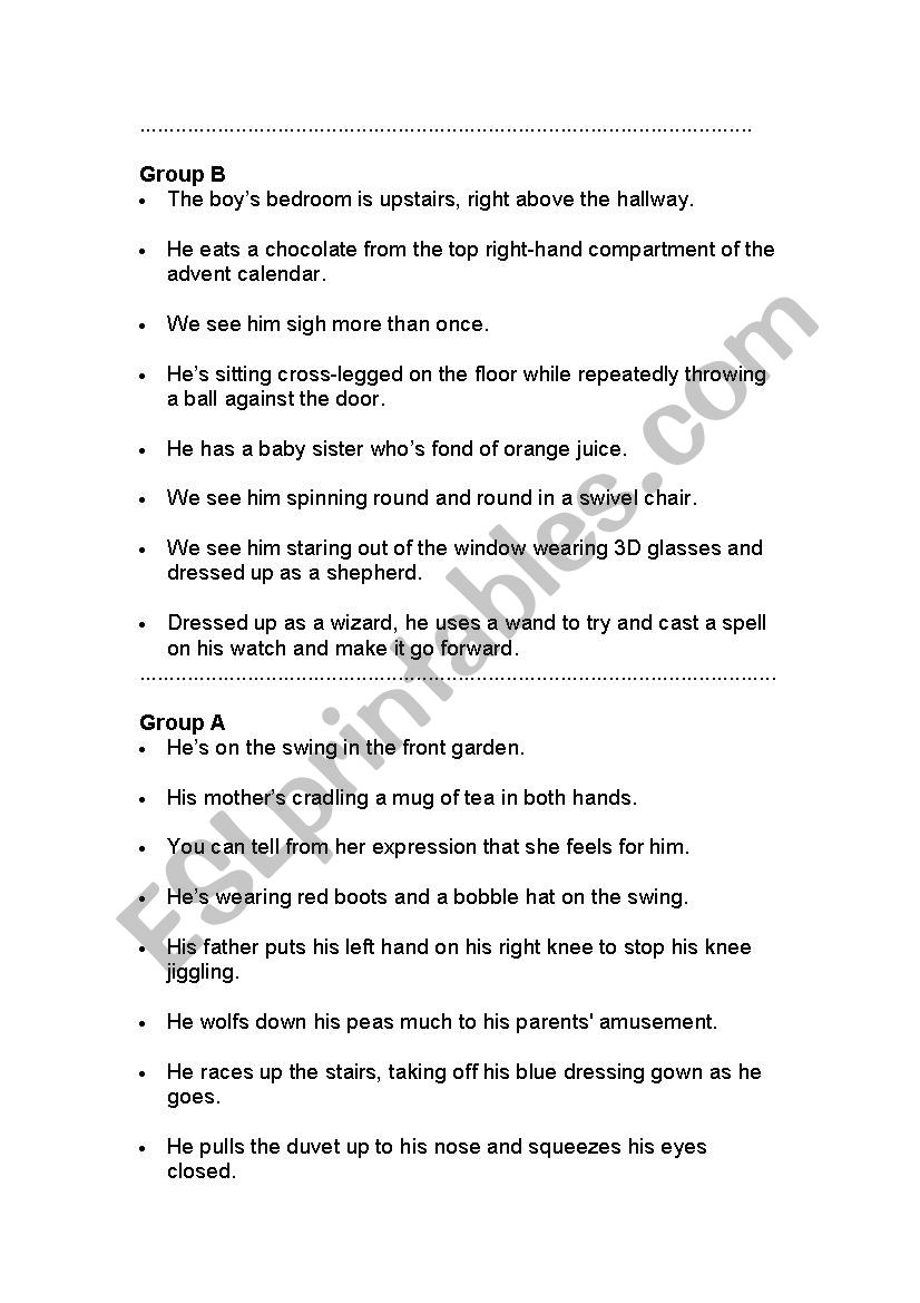 Vocabulary house worksheet