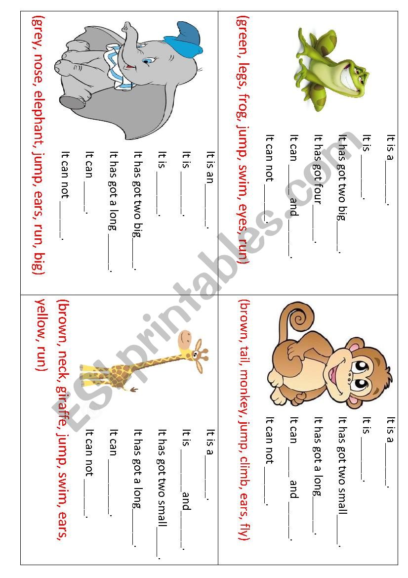 What animal is this? worksheet