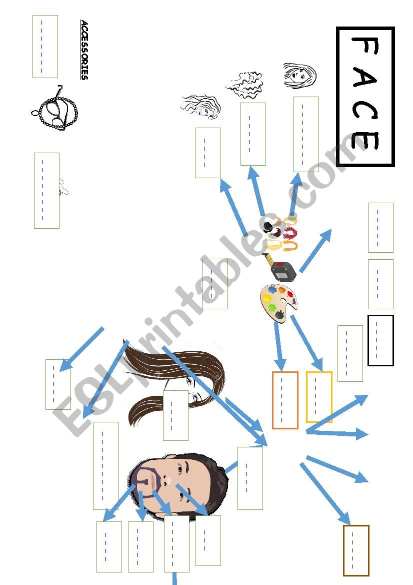 The face worksheet