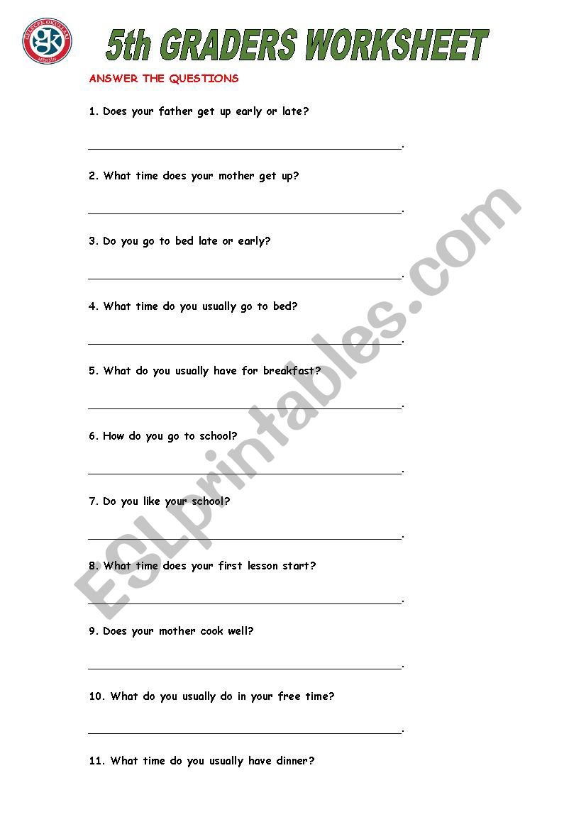 past simple worksheet