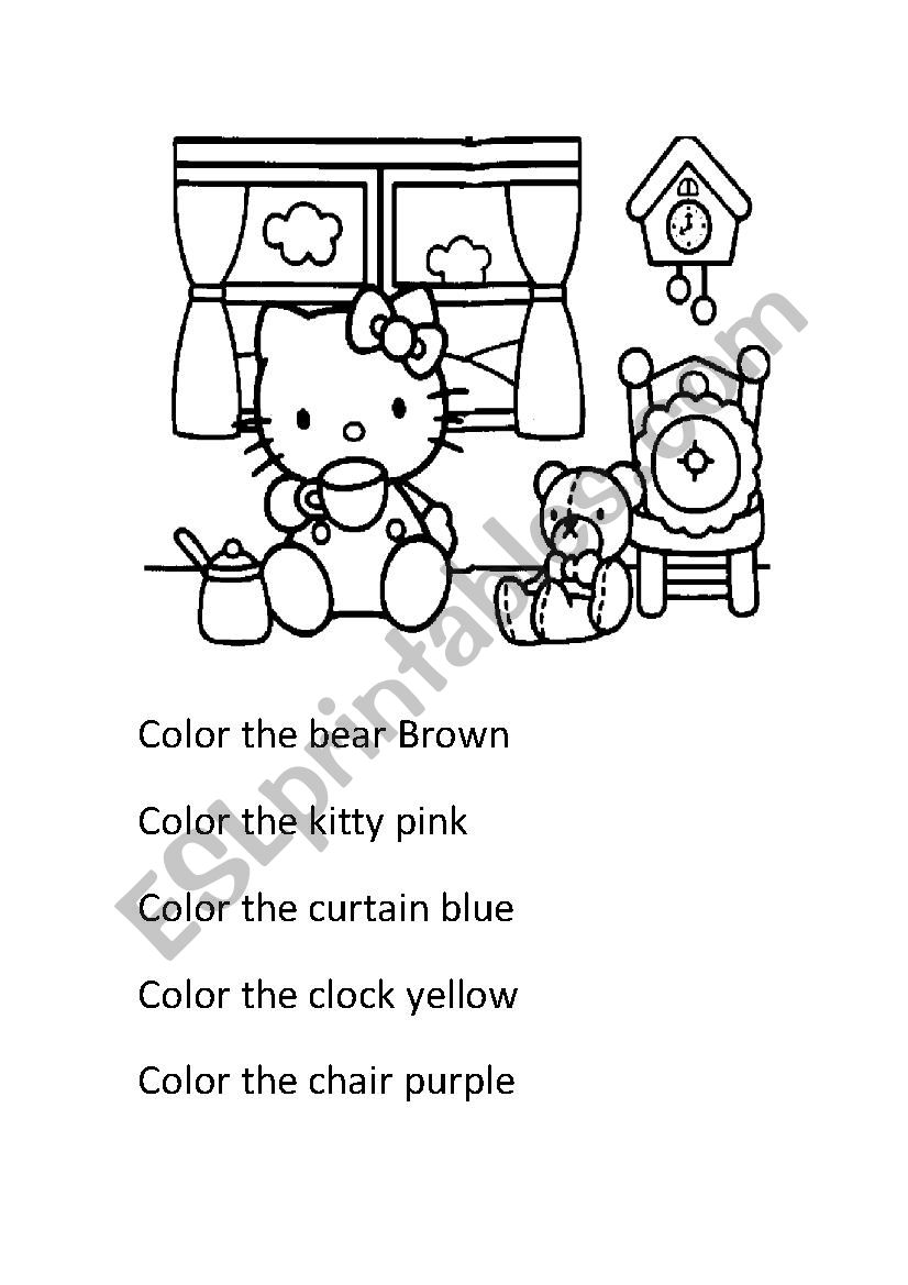 Color the picture worksheet