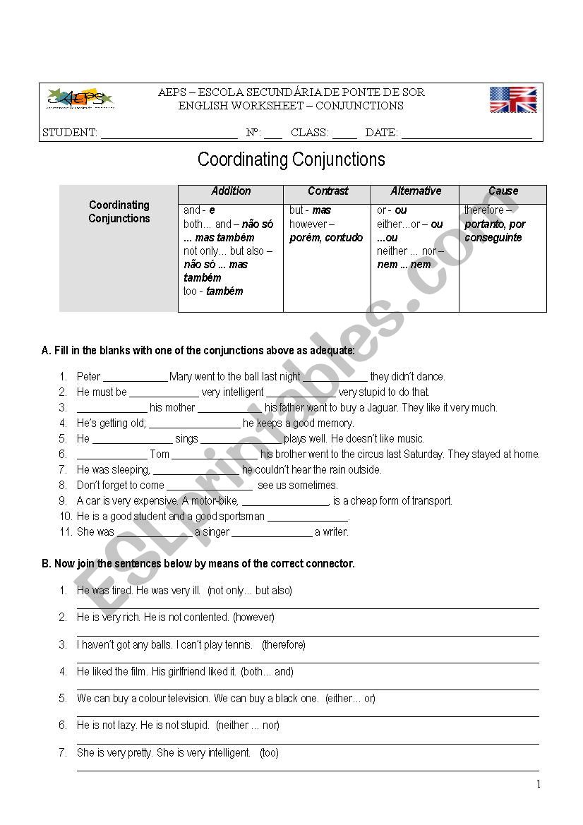 conjunctions-worksheet-for-grade-5-exercise-9-conjunctions