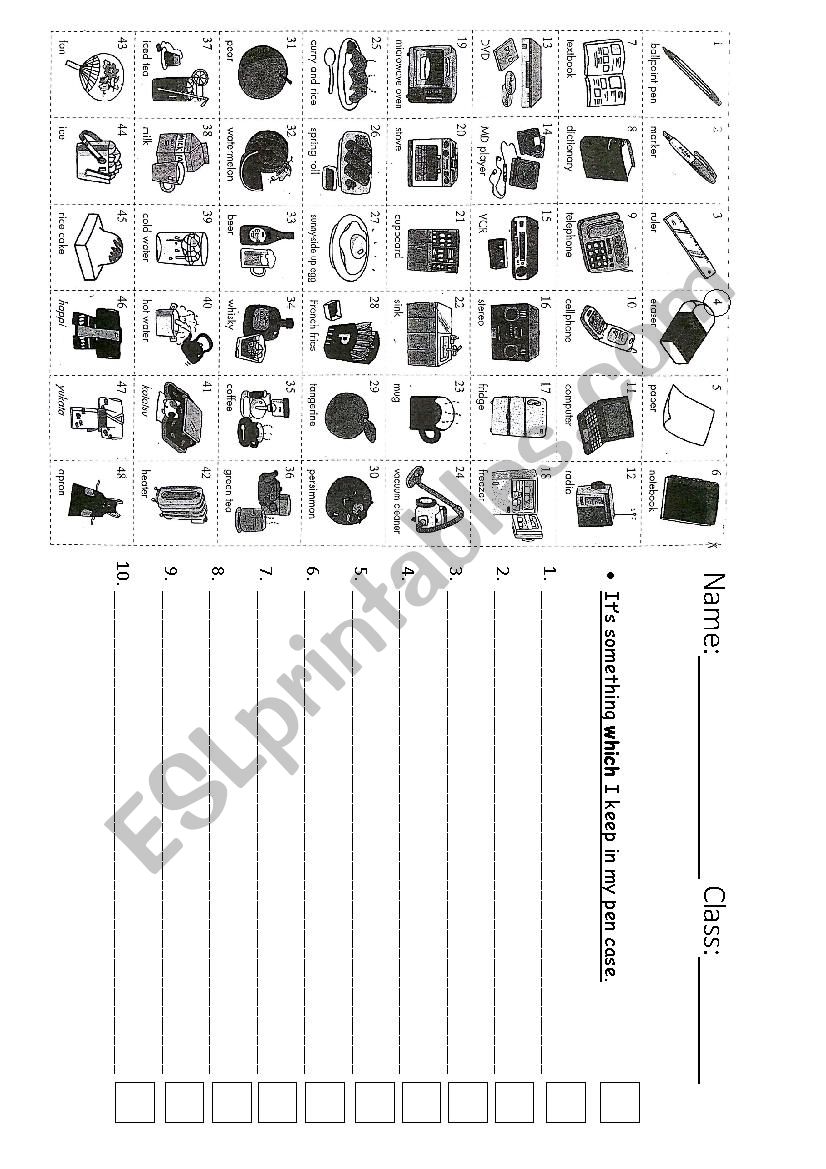 Relative pronouns practice - ESL worksheet by ericsu0630