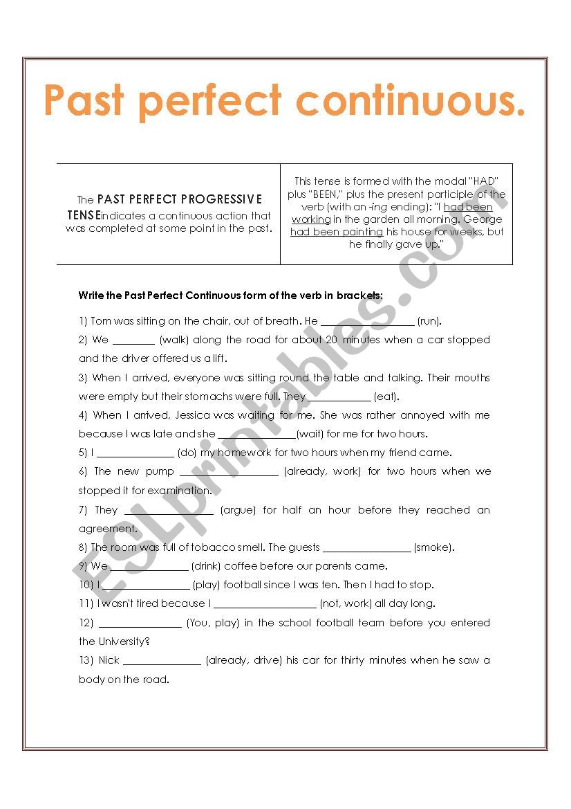 past-perfect-progressive-esl-worksheet-by-nellito