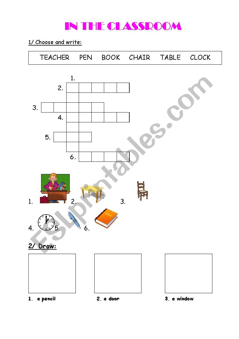 In the classroom - Happy House 2