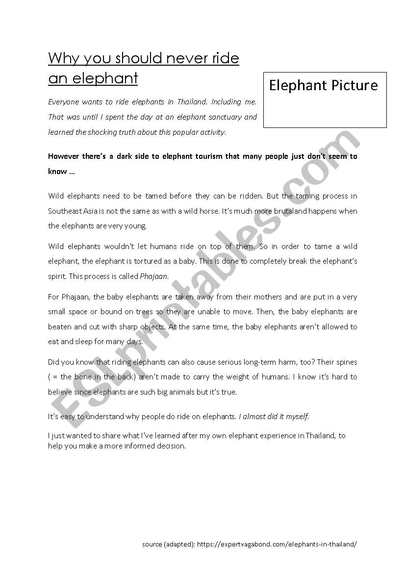 Passive voice: Introduction worksheet