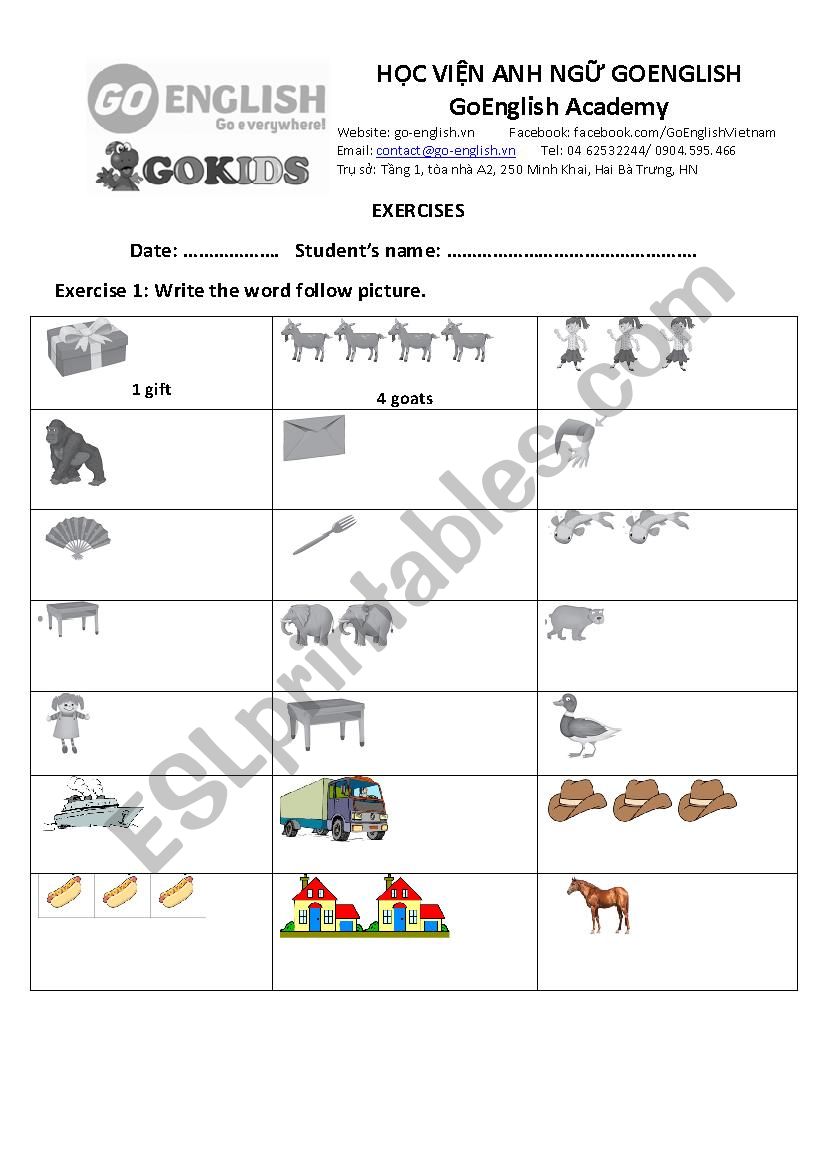 Family & friends starter  worksheet