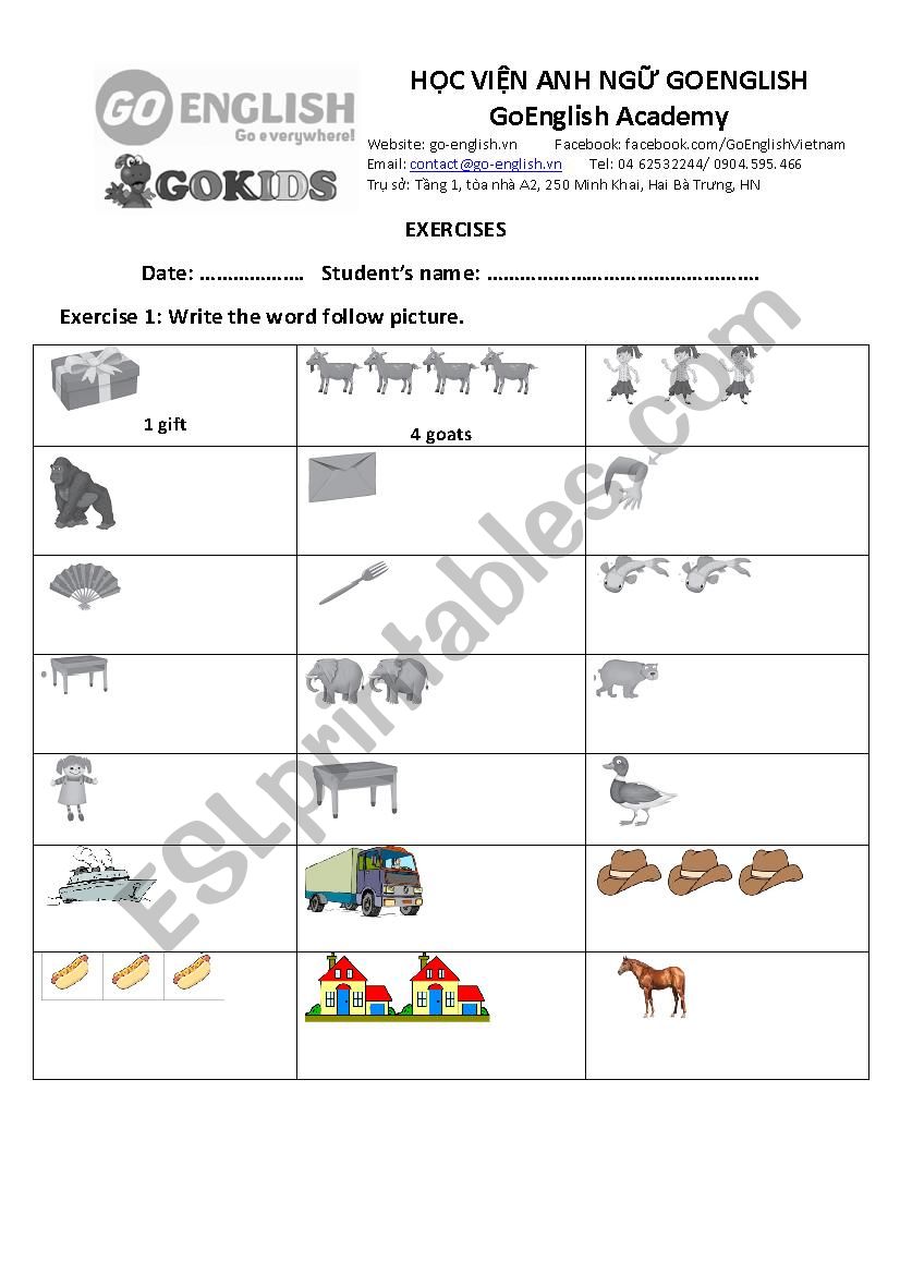 worksheet family and friends starter