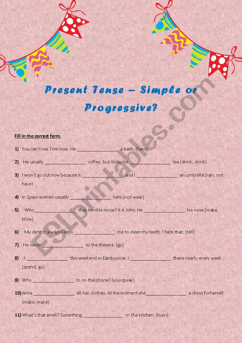 present-tense-simple-or-progressive-esl-worksheet-by-antoalem