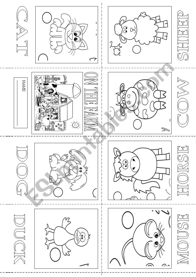 FARM ANIMALS I worksheet