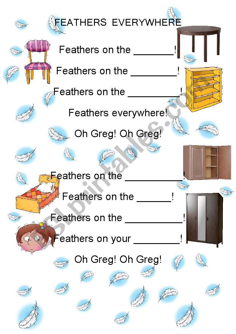 Gregs Flat Feathers Everywhere song