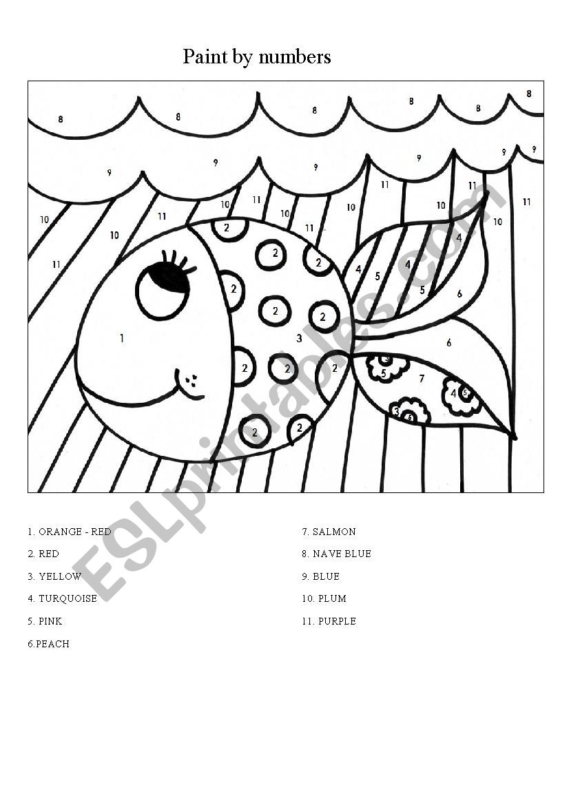 Write the numbers 1 -10 worksheet