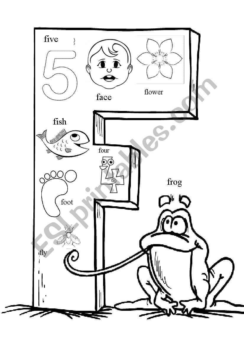 Find letter F worksheet