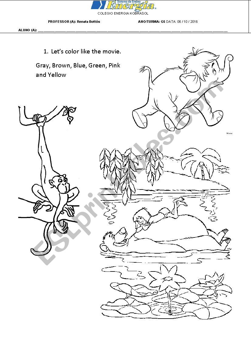 Body worksheet