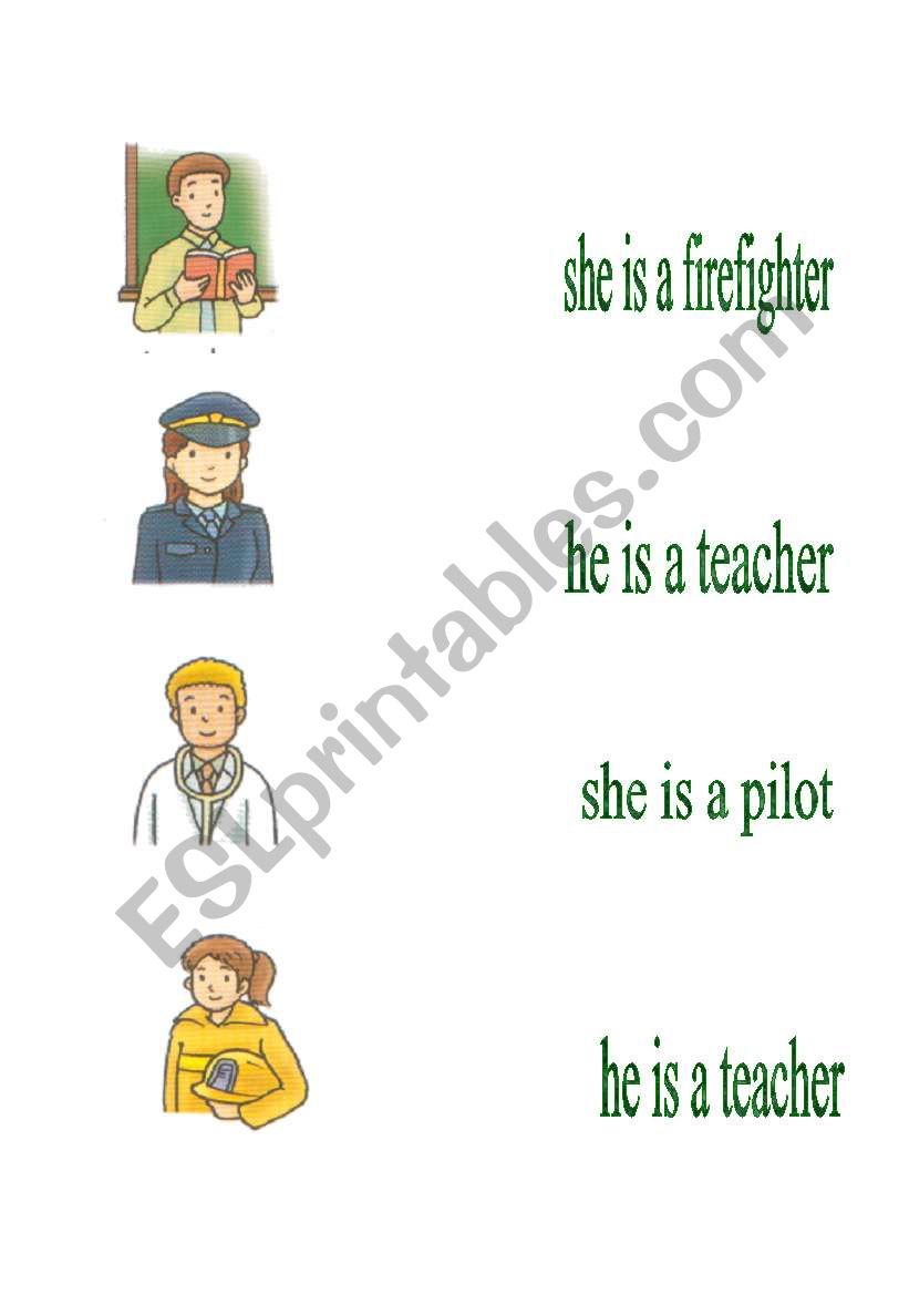 who is she / he? worksheet