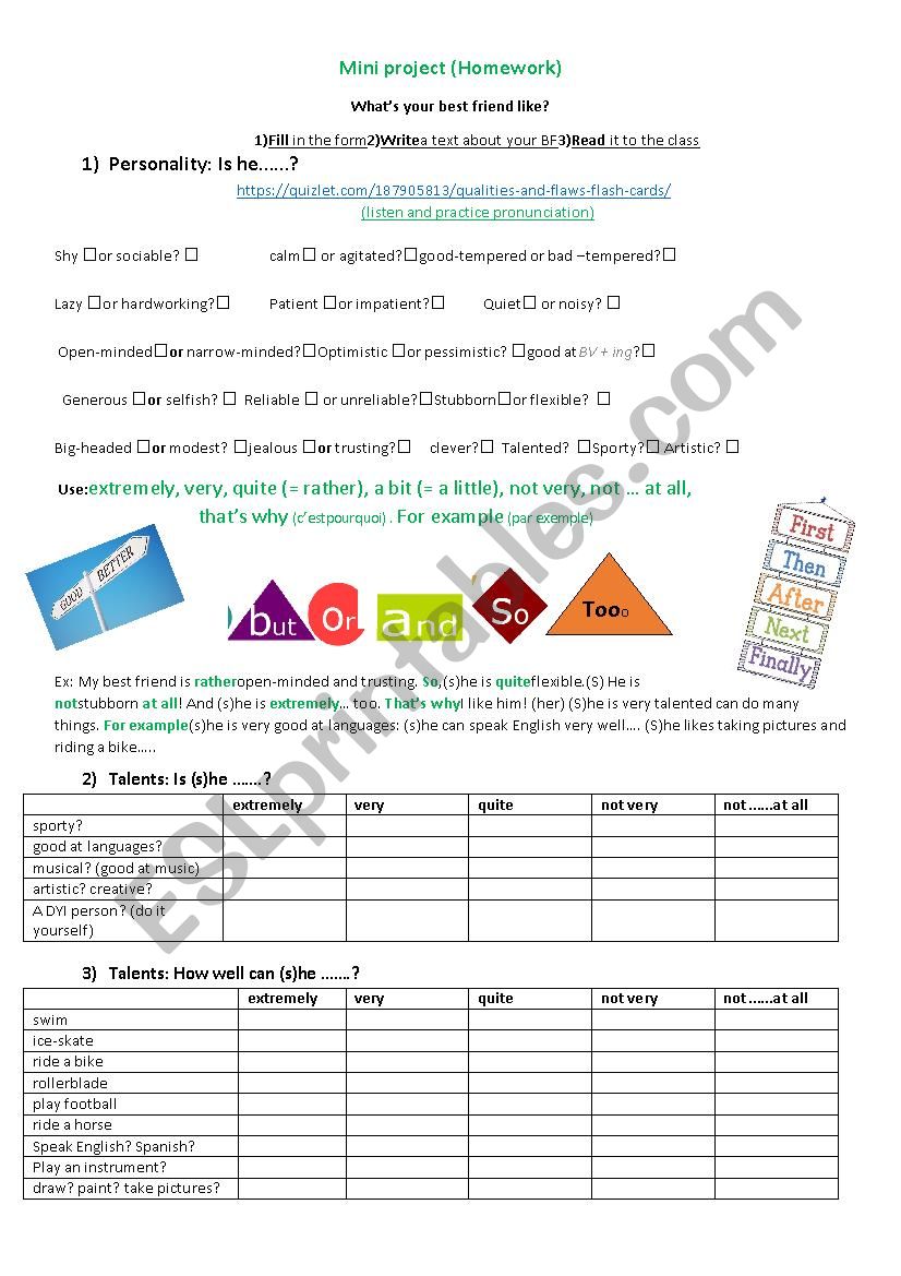 WhatÂ´s your best friend like?