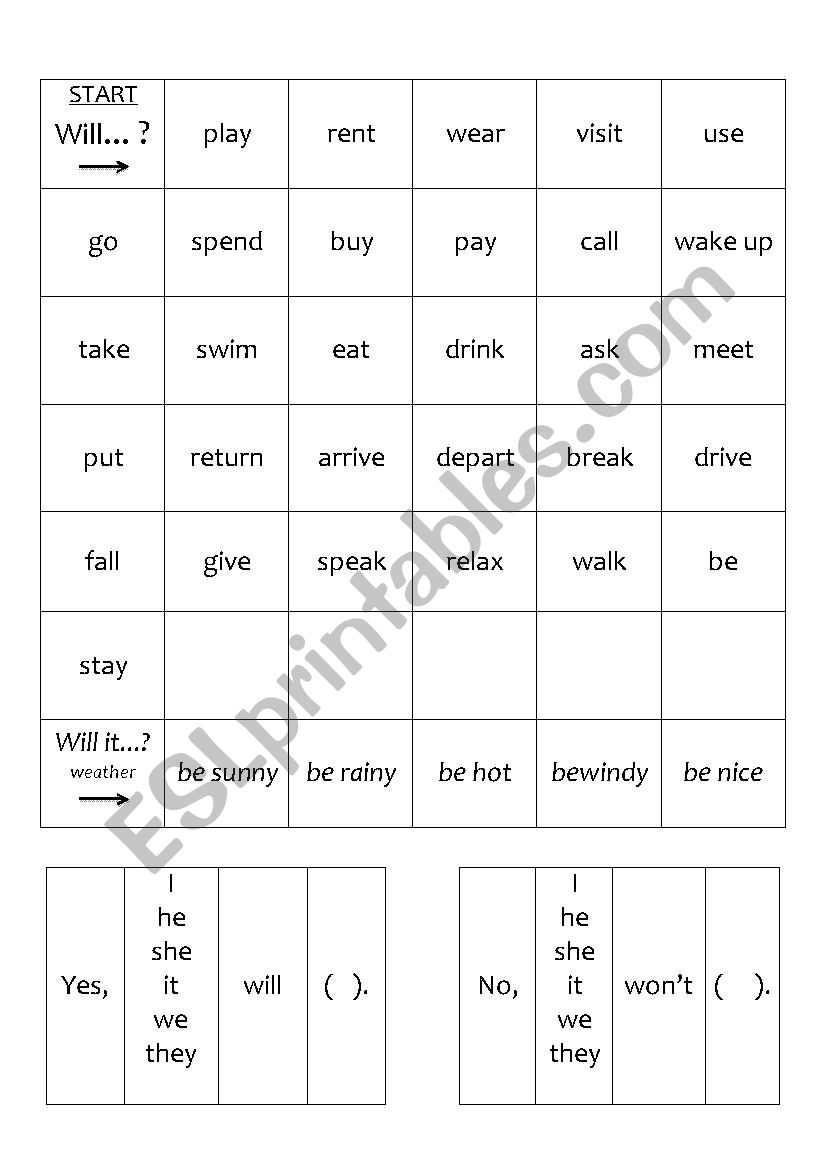 Simple Future Game Board (