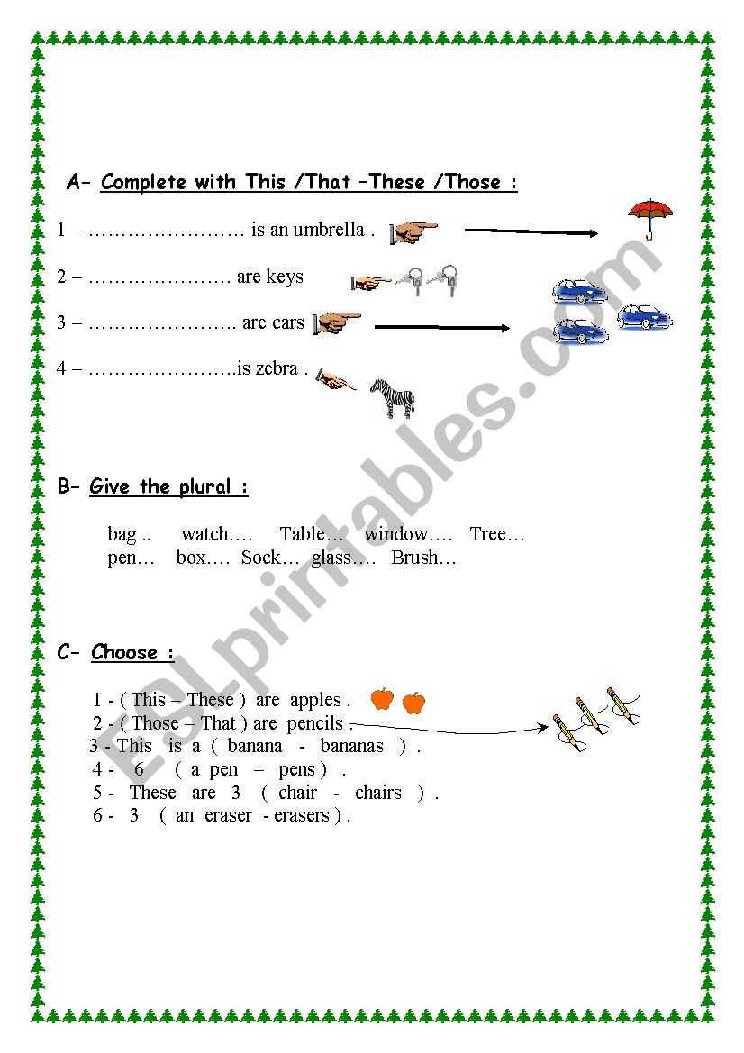 grammar  worksheet