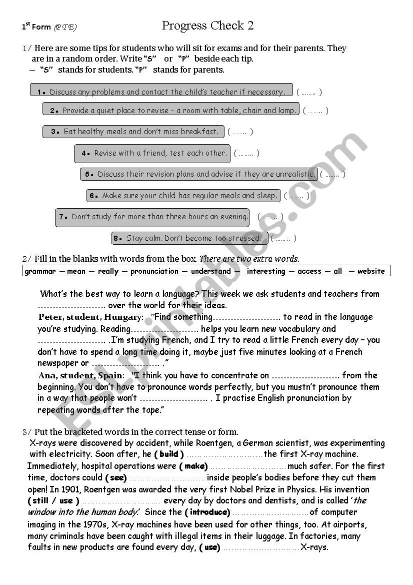 simple past worksheet