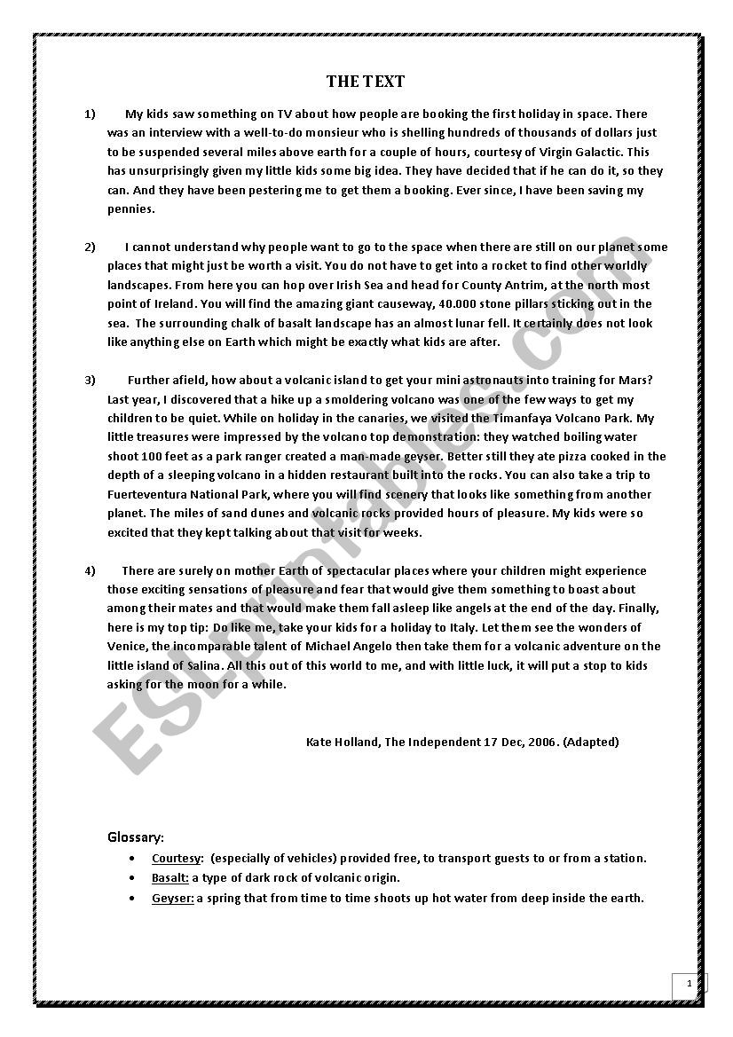 full-term test for 4form worksheet