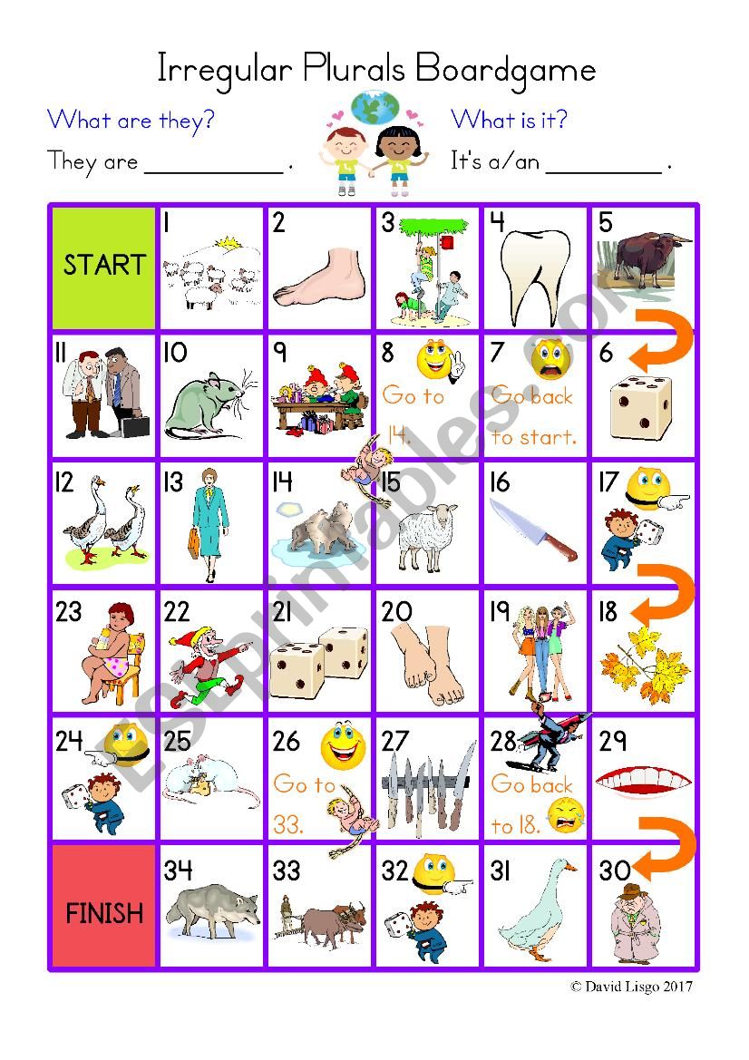 irregular-plurals-boardgame-esl-worksheet-by-david-lisgo