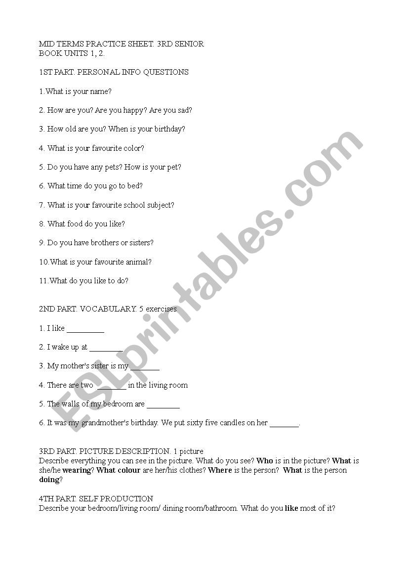 Practice sheet worksheet