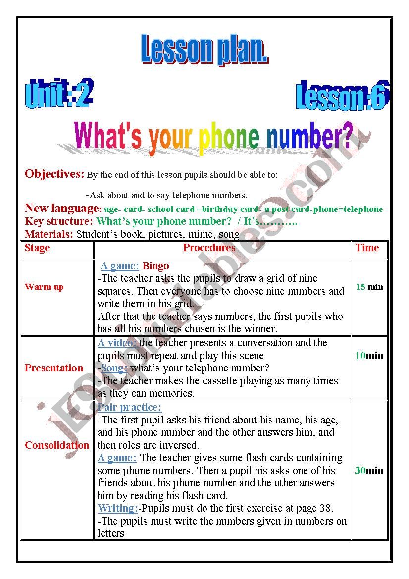 What is your telephone numbers