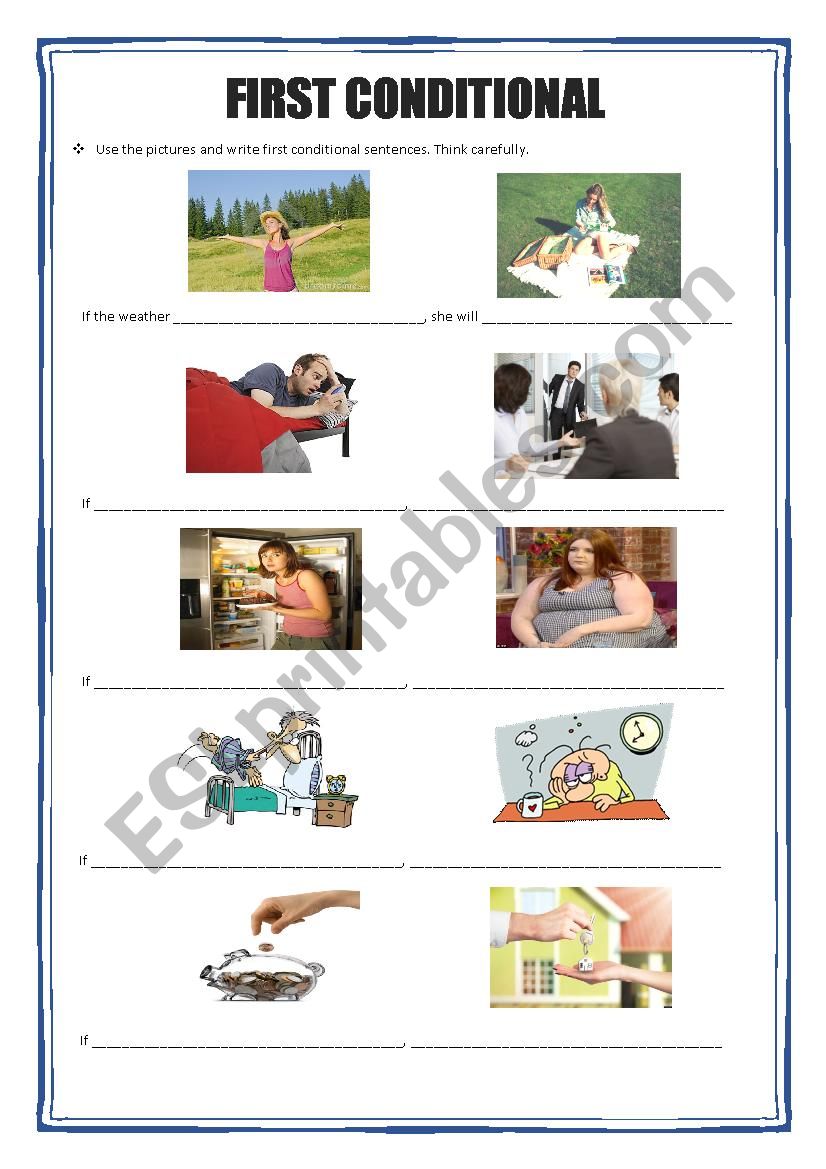 First Conditional worksheet