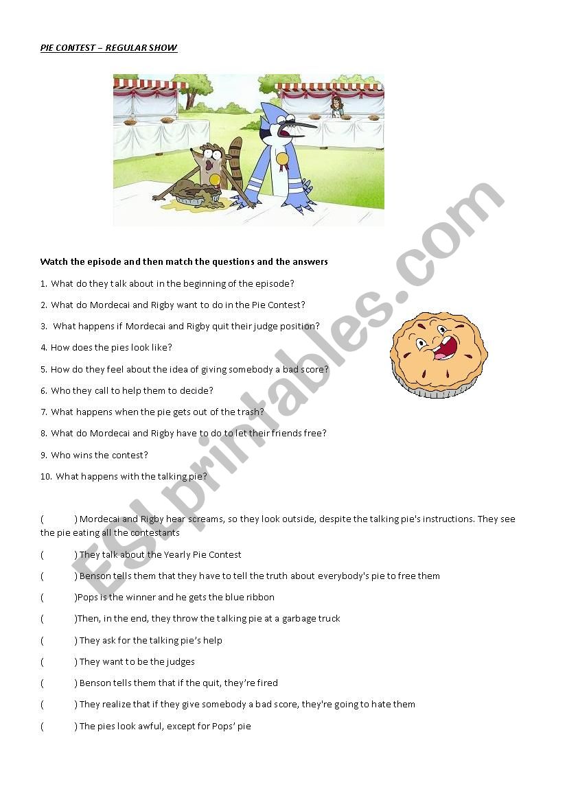 Cartoons worksheet worksheet