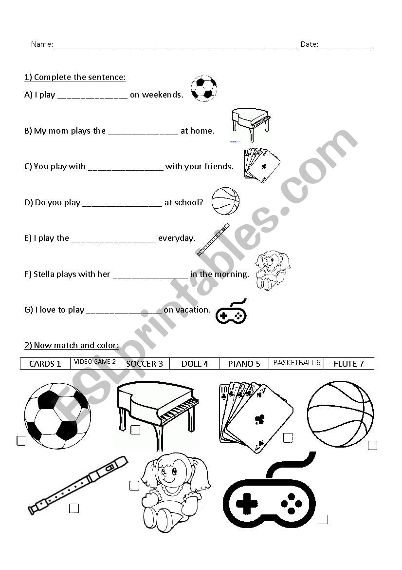 verb-to-play-exercise-esl-worksheet-by-luannafly