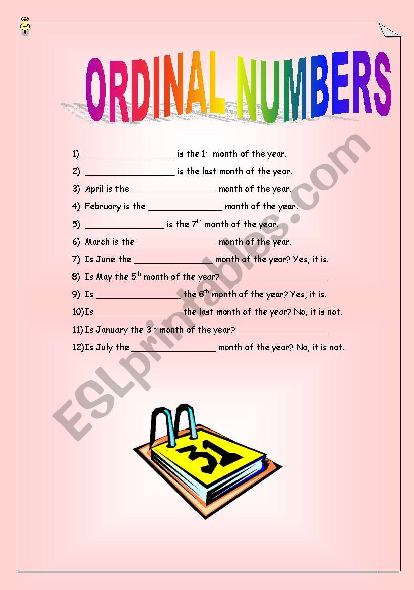 months-of-the-year-and-ordinal-numbers-esl-worksheet-by-damielle