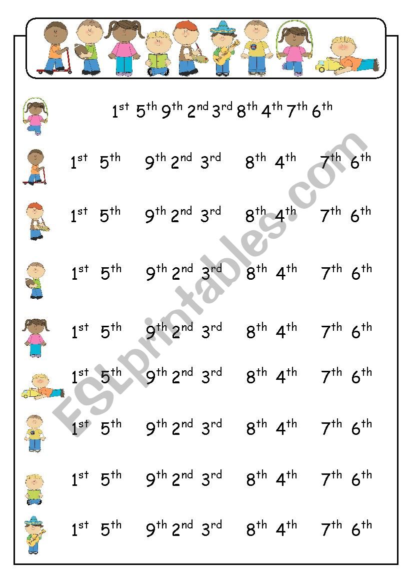 first-second-third-counting-to-nineth-esl-worksheet-by-littlekallie